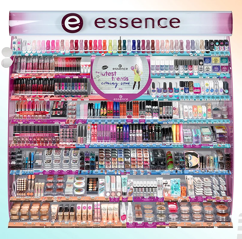POS Display Hersteller Kosmetik — Permanent-Display im Beauty-Ladenbau