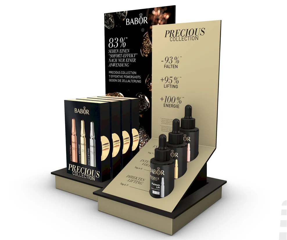 Promotion-Display für BABOR Precious Collection